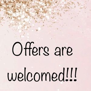 Offers are welcomed!!!